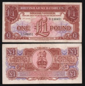 Великобритания, 1 фунт 1956г.