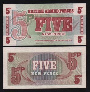 Великобритания, 5 пенсов 1972г.